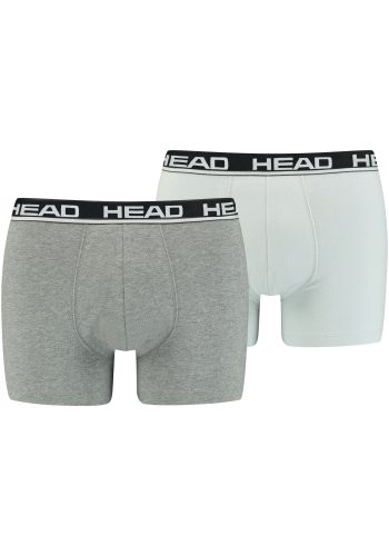 Head Boxershorts »HEAD BASIC BOXER 2P« 2er Pack, mit elastischem Logobund