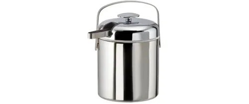 Aps, Eiskübel Aps Grau Edelstahl/Kunststoff 15.5 cm 22 cm - Eiskübel