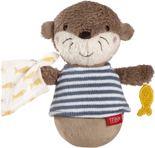 Fehn Greifspielzeug »Otter Theo, Mini-Stehauf Otter«