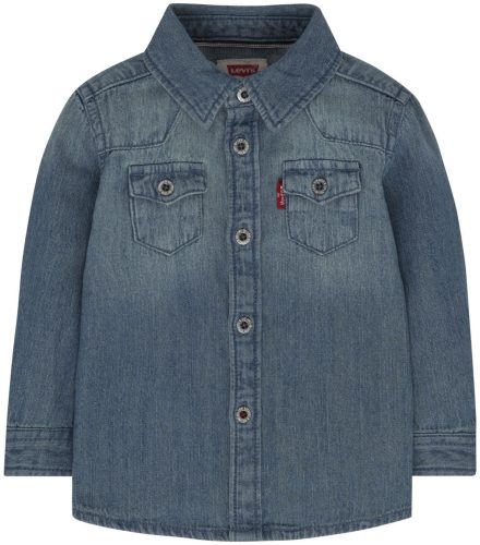 Levi's® Jeanshemd dunkelblau