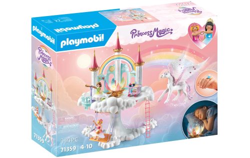 PLAYMOBIL, 71359 Princess Magic Himmlisches Regenbogenschloss, Konstruktionsspielzeug