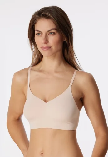 Schiesser, Schiesser - Invisible Soft Bustier, für Damen, Beige, Größe 42