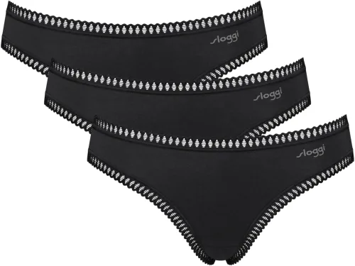 Sloggi, sloggi Minislip "GO Crush" dehnbare Spitzendetails, Cotton-Mix