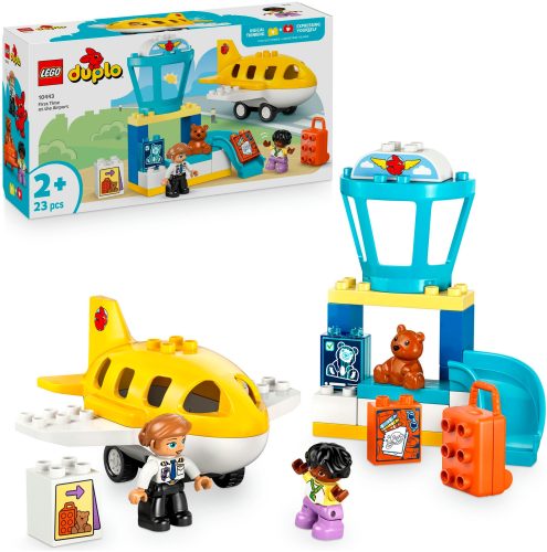 LEGO® - 10443 Erster Besuch im Flughafen, Multicolor