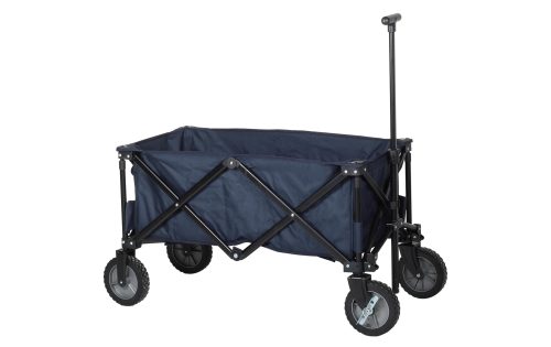 Tristar Campart Faltbarer Trolley blau