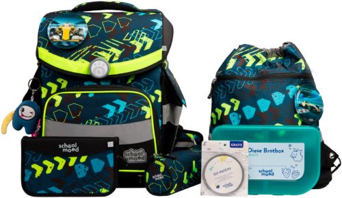 SCHOOL-MOOD® Schulranzen »Timeless Pro«, retroreflektierende Flächen