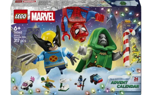 LEGO® GmbH, LEGO ? Marvel Adventskalender 2026 Superhelden für Kinder 76340