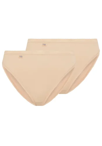 Sloggi, sloggi Tai-Slip "Basic+" perfekter Sitz, Baumwollmix, elastisch, weiche Nähte
