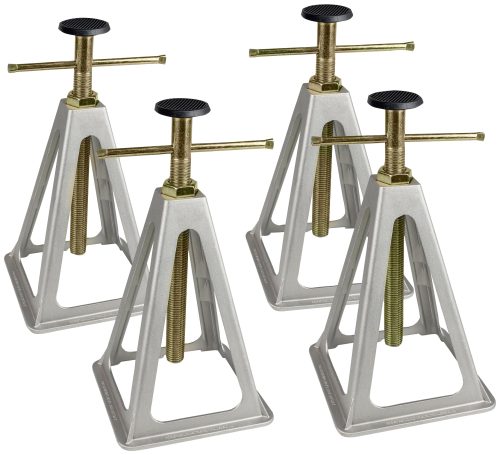 Calima Aluminum Stützböcke 4 Stück Stützbock, Anhänger-Stützsystem 1 St.