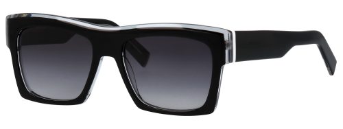 HUMPHREY´S eyewear, HUMPHREY´S eyewear Sonnenbrille "Modell 588200" Form Karree/Eckig, Logoschriftzug auf Bügel, Kunststofffassung