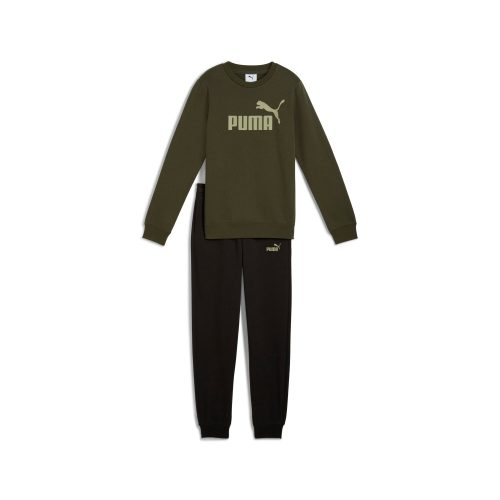 PUMA Trainingsanzug »ESS NO.1 LOGO CREW SWEAT SUIT FL B« 2 Stk. tlg.