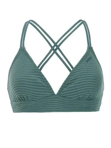 PROTEST, PROTEST MM PATIO Triangle Damen Bikini Top Grün, Damen, Größe: 42