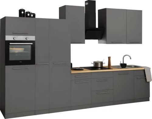 Wiho Küchen, wiho Küchen Küchenzeile "Unna" ohne E-Geräte, Breite 360 cm