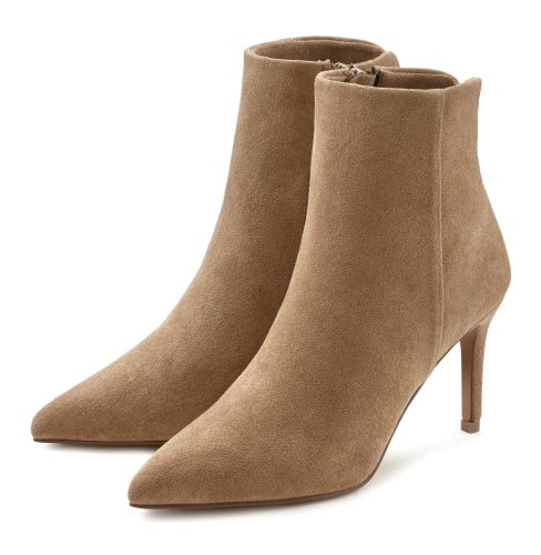 LASCANA Stiefelette, mit Pfennigabsatz