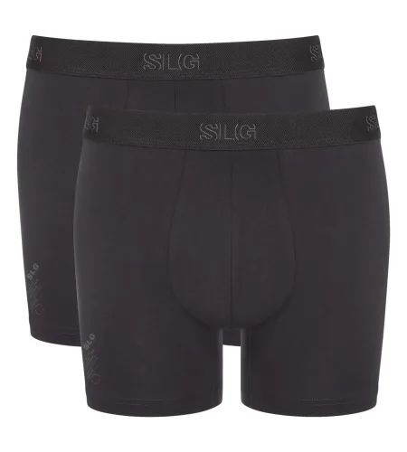 Sloggi, sloggi Boxershorts "SLG Base" weicher Elastikbund mit diskretem Logo, ohne Eingriff