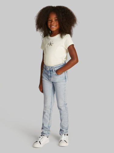 Calvin Klein Jeans Skinny-fit-Jeans »MR SKINNY DENIM CLEAN BLUE STR«, in heller Waschung