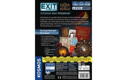 EXIT - Das Spiel: Der Herr der Ringe - Schatten über Mittelerde