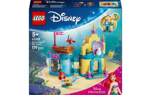 LEGO, LEGO Konstruktionsspielsteine "Arielles Magisches Mini-Schloss (43285), LEGO Disney Princess" Made in Europe
