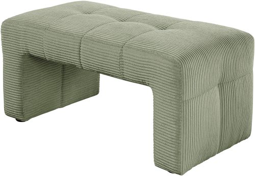 exxpo - sofa fashion, exxpo - sofa fashion Hockerbank »Barista Hockerbank mit hoher Bodenfreiheit«, Sitz gepolstert,Breite ca.100 cm