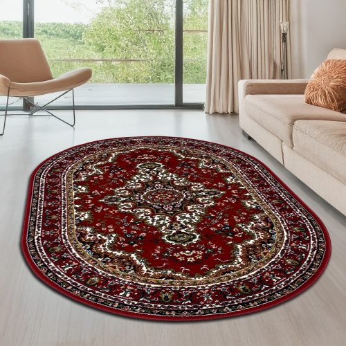DELAVITA, DELAVITA Teppich »Oriental«, oval, 7 mm Höhe, Orient-Optik, Wohnzimmer