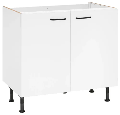 Optifit, OPTIFIT Spülenschrank "Elga" mit Soft-Close-Funktion, höhenverstellbaren Füssen, Breite 90 cm