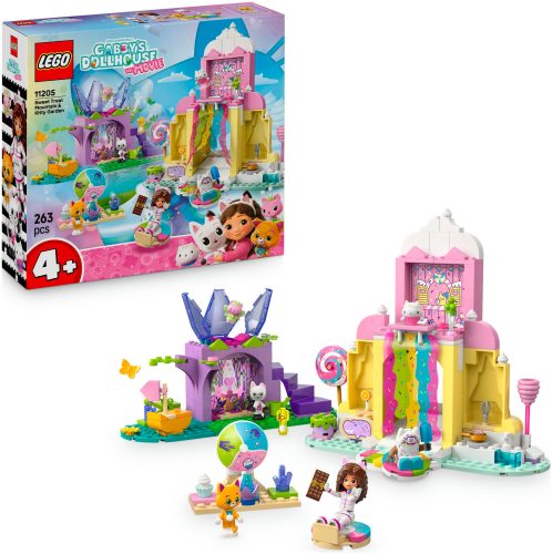 LEGO, LEGO® Spielbausteine »LEGO® Gabby's Dollhouse Zuckerguss-Gebirge 11205«, (263 St.)