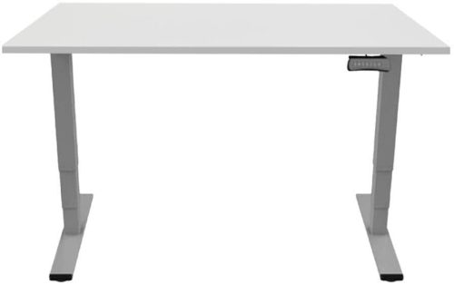 Contini, Contini höhenverstellbarer Bürotisch RAL 7045 1.8x0.8m grau