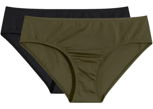 bonprix, bonprix Bikinihose (2er Pack)grün 52Damen