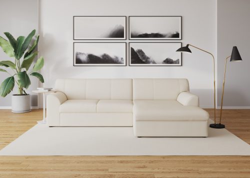 DOMO collection, DOMO collection Ecksofa »Topper«, mit Recamiere, wahlweise mit Schlaffunktion