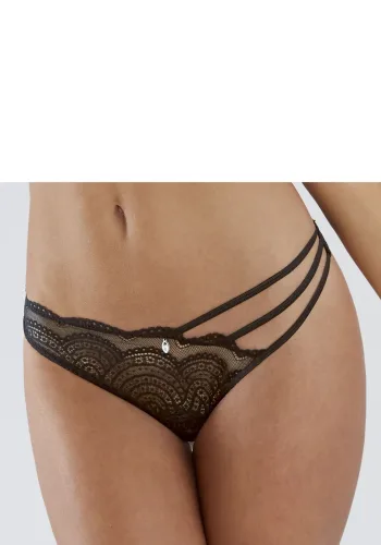 Lascana, Lascana - String, für Damen, Black, Größe 44