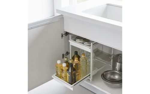 Yamazaki, TOWER Schubladenregal 2-stöckig - Weiss