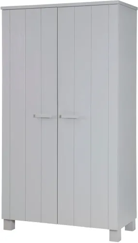 mutoni, mutoni - Schrank Dennis Kiefer betongrau, One Size