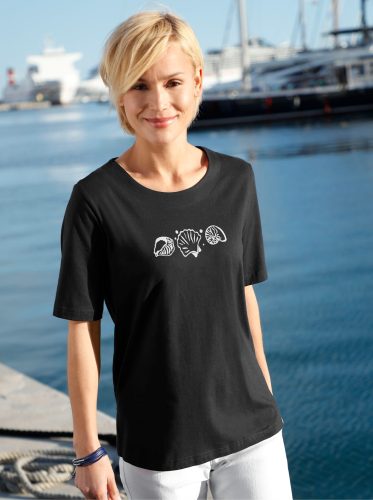 Casual Looks Kurzarmshirt »Shirt«, (1 tlg.)