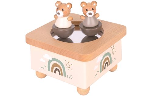Spielba Holzspielwaren Musikspieldose Bär