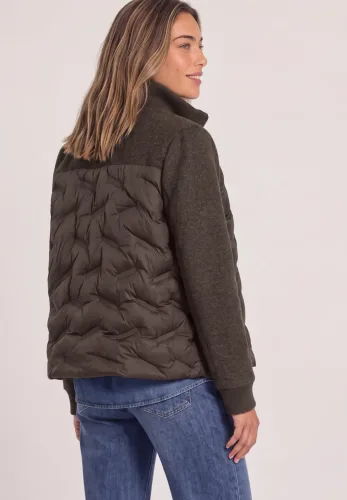 Street One, Strukturmix Jacke mit geklebter Steppung