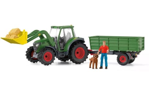 Schleich, Schleich Farm World 42608 - Traktor mit Anhänger