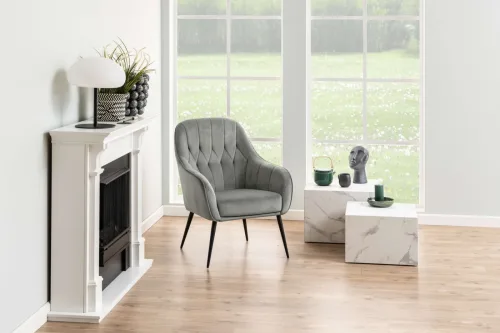 CONFORAMA, Set für Couchtische DICE 58x58x40cm weiss