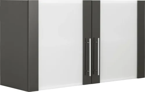 Wiho Küchen, wiho Küchen Glashängeschrank "Cali" Front mit Glaseinsatz
