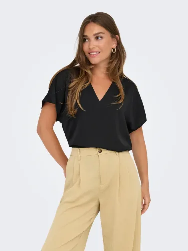 Only, Only - Bluse, für Damen, Black, Größe XS