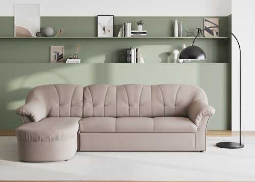 DOMO collection, DOMO collection Ecksofa »Pegnitz«, wahlweise mit Bettfunktion