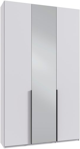Wimex Kleiderschrank »Mugano,in 8 Breiten,3 Höhen,2 Tiefen, viele Farben, Made in Germany«, (in Basic oder Premium Ausstattung mit 2 weiteren Einlegeböden), mit langen oder kurzen Griffen aus Metall, mit oder ohne Spiegel