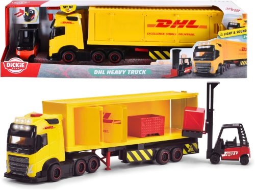 Dickie Toys, Dickie Toys Spielzeug-LKW "DHL Truck" mit Licht und Sound