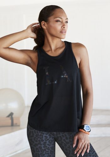 LASCANA ACTIVE Longtop, mit Cut out im Rücken