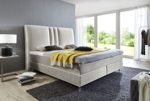 ATLANTIC HOME COLLECTION, ATLANTIC home collection Boxspringbett, mit Topper und hohen Kopfteil