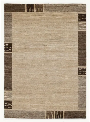 Oci Die Teppichmarke, OCI DIE TEPPICHMARKE Wollteppich "Natura Silk Greny" rechteckig 20 mm Höhe reine Wolle, handgeknüpft, Wohnzimmer