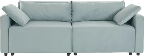 home affaire, Home affaire 2-Sitzer "Marva 2tlg." beide Elemente ausziehbar für Bettfunktion, mit Bettkasten