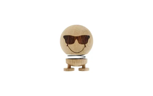 Hoptimist, HOPTIMIST Dekofigur "Smiley Cool, M 7,5 x 10,5 cm"
