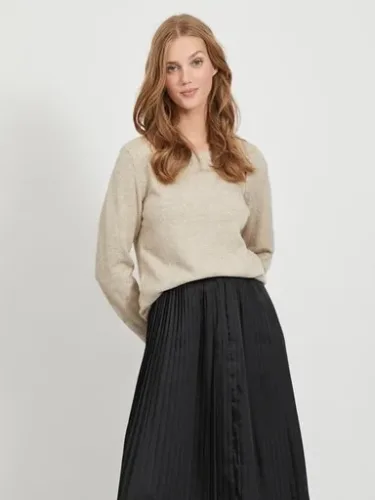 VILA, VILA - Pullover, für Damen, Beige, Größe S