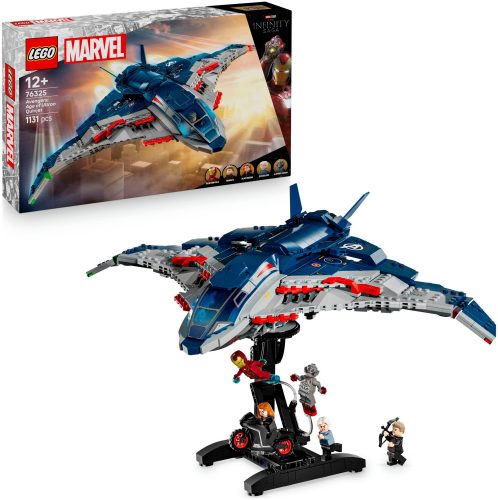 LEGO, LEGO® Spielbausteine »LEGO® Marvel Avengers: Age of Ultron Quinjet 76325«, (1131 St.)