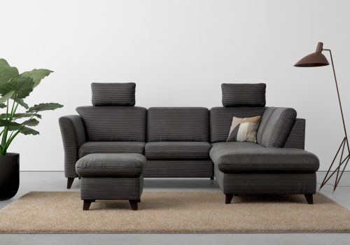 HOME AFFAIRE, Home affaire Ecksofa »Trelleborg«, wahlweise mit Bettfunktion und Bettkasten, inkl. Federkern-Polsterung